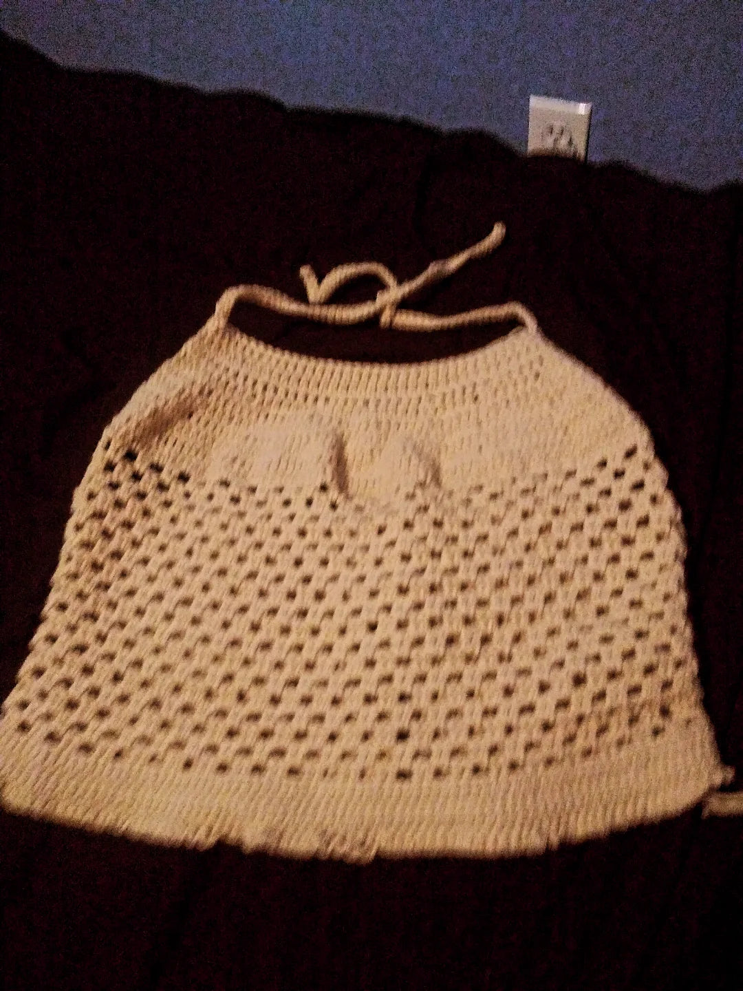 Cute crochet top (color coztemizable)