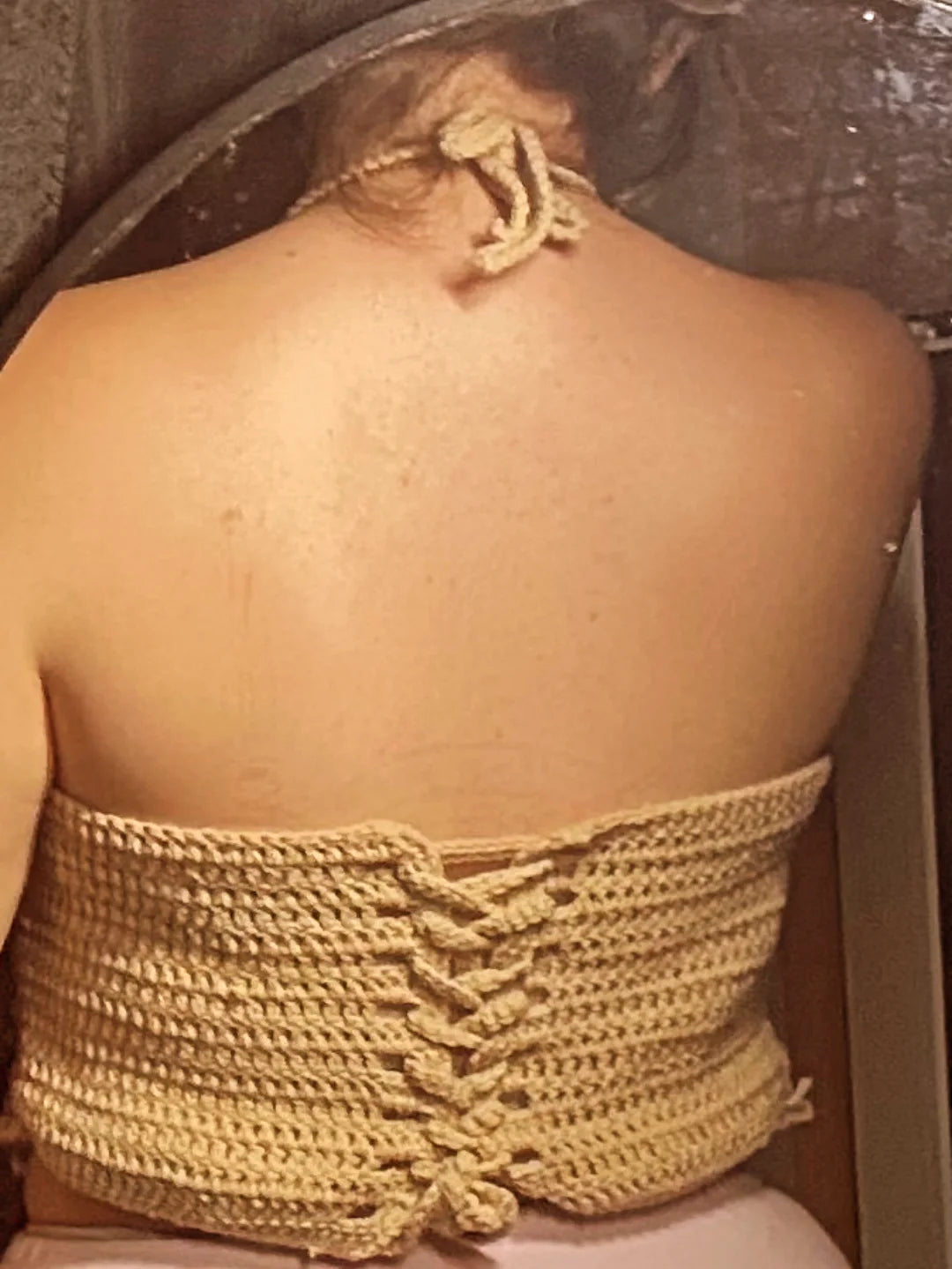 Cute crochet top (color coztemizable)