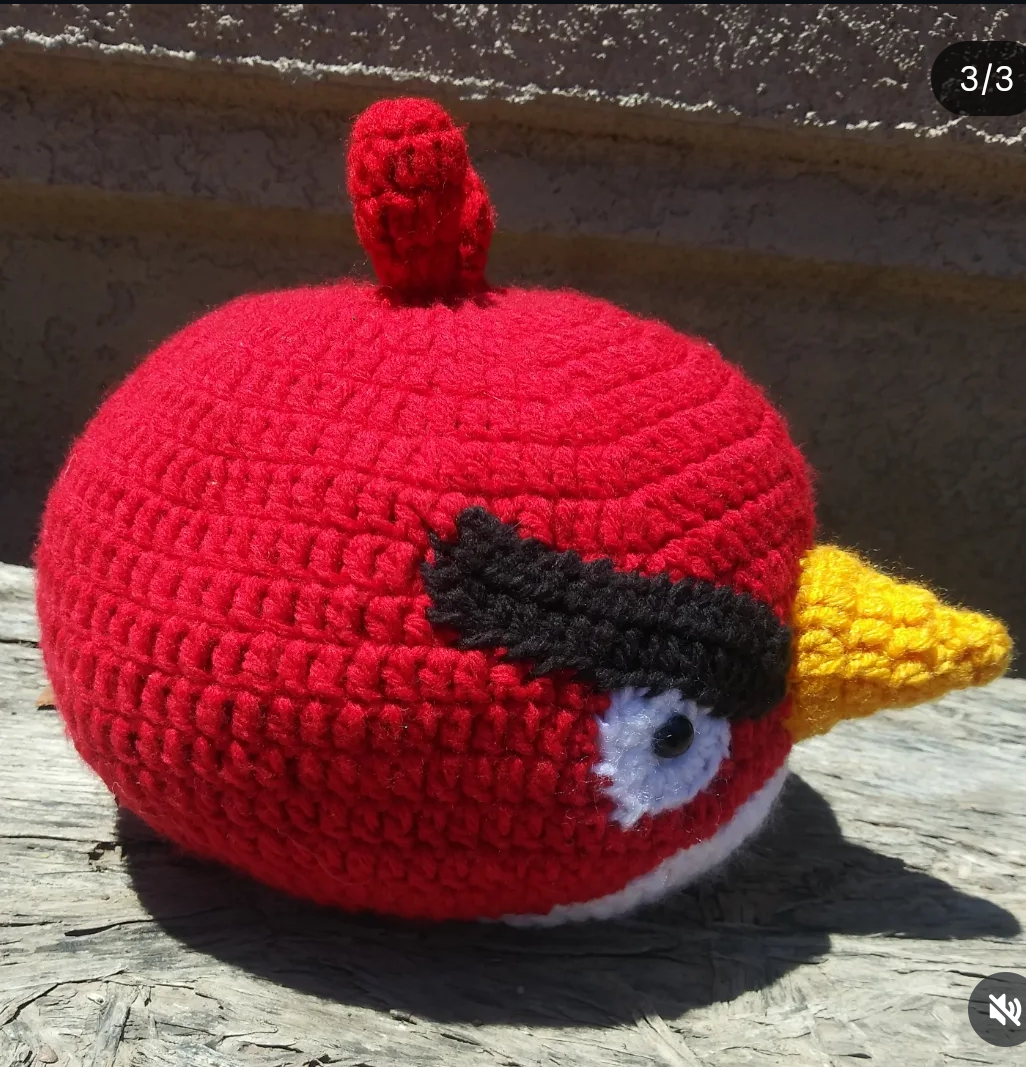 Angry Birds plushie