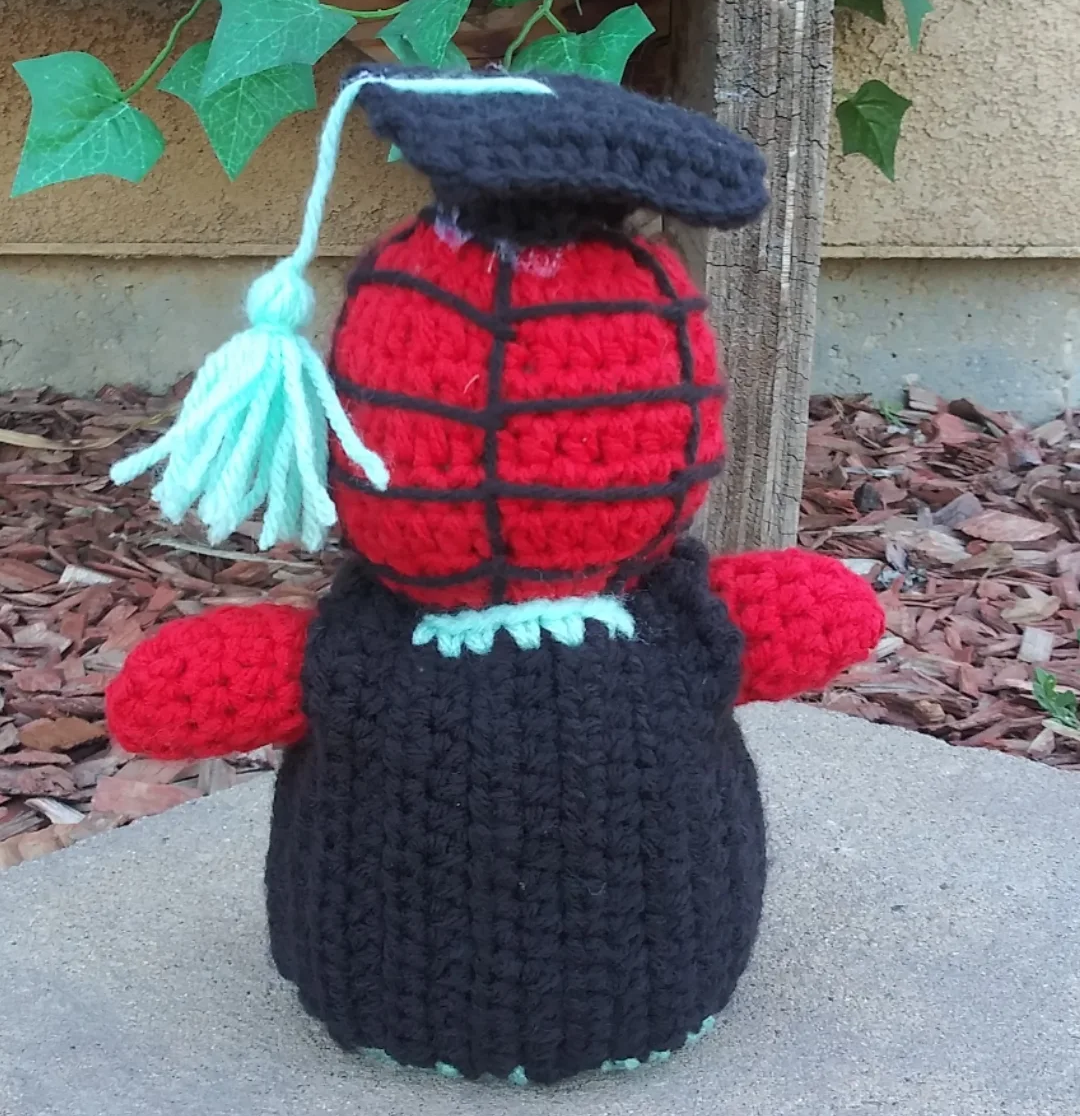 Graduation plushie (spiderman)