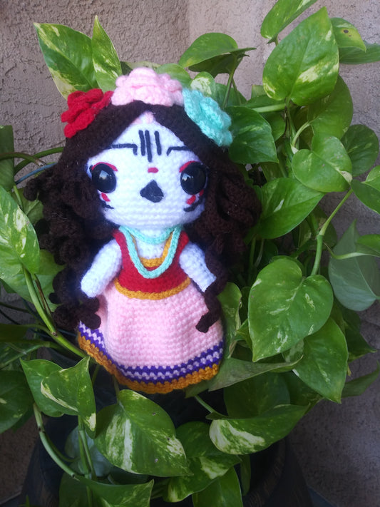 The Catrina Crochet Doll