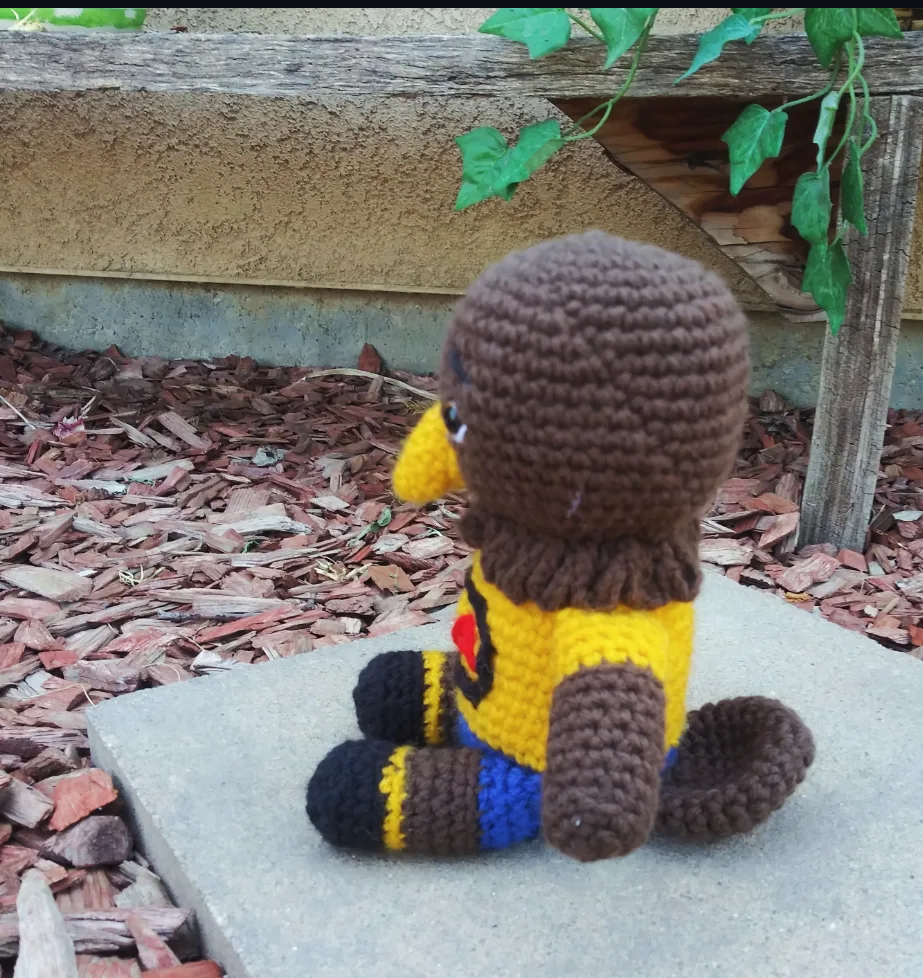 America soccer team mascot plushie