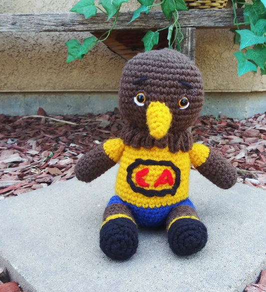 America soccer team mascot plushie